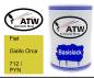 Preview: Fiat, Giallo Orca, 712 / PYN: 500ml Lackdose, von ATW Autoteile West.